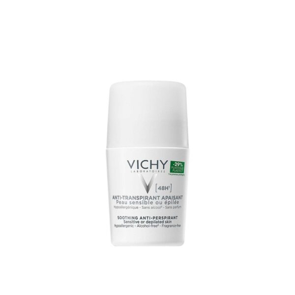 VICHY SENSITIVE DEO ROLL ON 50ML-WHITE