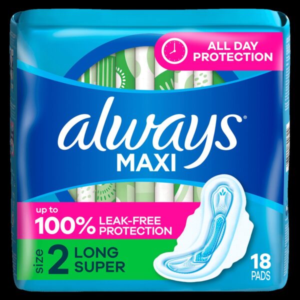ALWAYS MAXI COTTON SANITARY PADS 7`S
