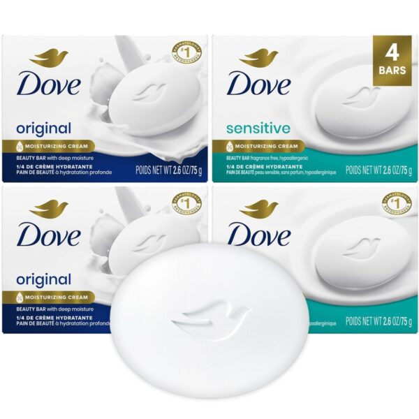 DOVE SOAP ASSORTED*4