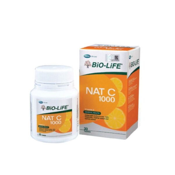 NAT C TABS 1000MG 30`S
