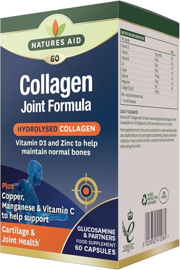 NATURES AID COLLAGEN JOINT FORMULA 60