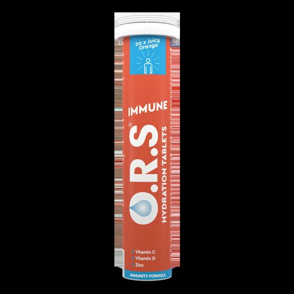 ORS-HYDRATION TABS-IMMUNE/ORANGE*20