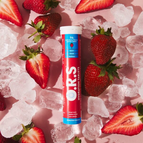 ORS-HYDRATION TABS-STRAWBERRY*24