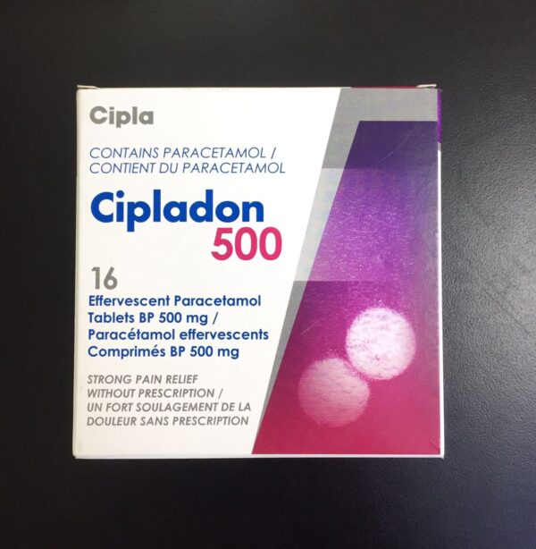 CIPLADON 500MG TABS 16`S
