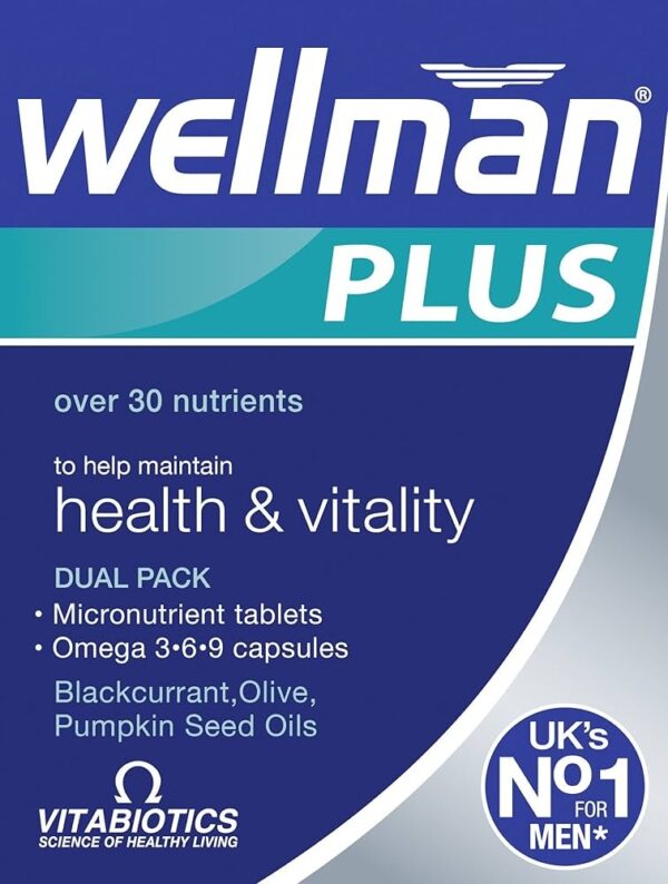 WELLMAN PLUS OMEGA CAPS 56`S