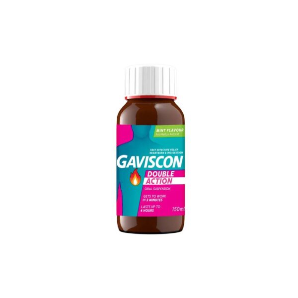GAVISCON SUSP DOUBLE ACTION. 150ML