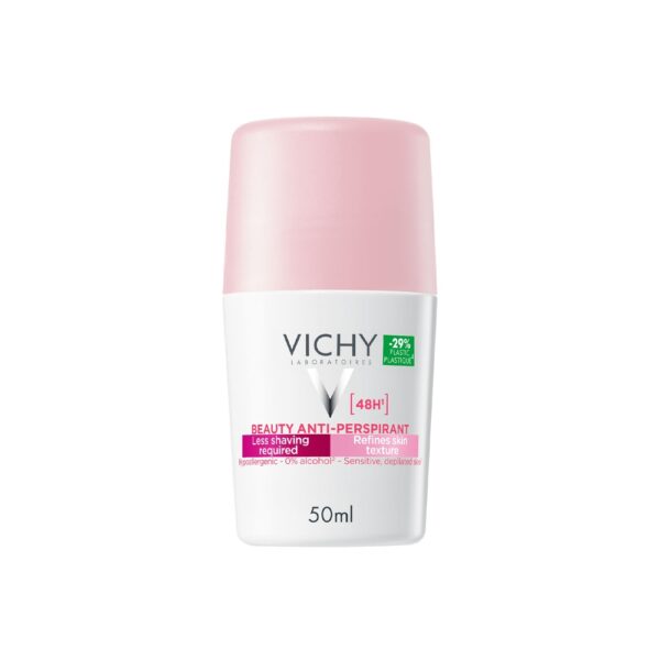 VICHY BEAUTY DEO ROLL ON 50ML-PINK