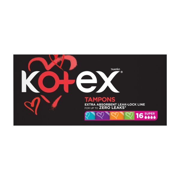 KOTEX TAMPONS-SUPER 16S