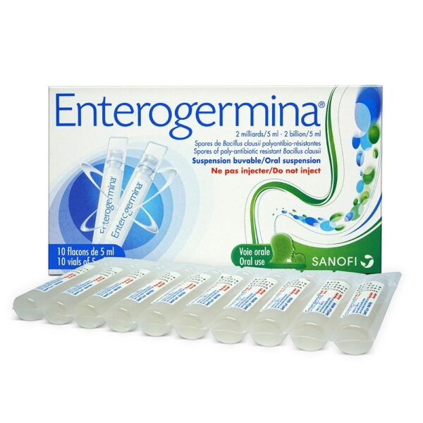 ENTEROGERMINA VIALS 5ML 10S