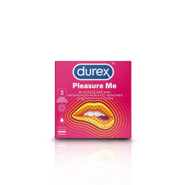 DUREX PLEASURE ME CONDOMS 3`S