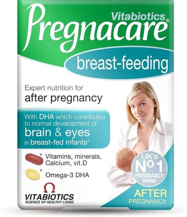 PREGNACARE B/FEEDING 84*S